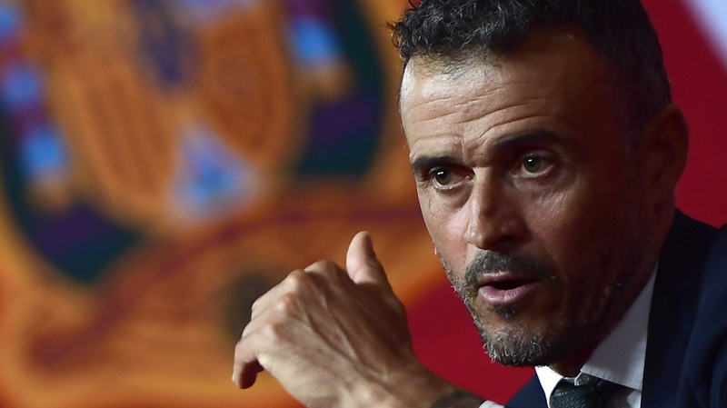 Luis Enrique: 'There won't be a revolution, rather an evolution.'