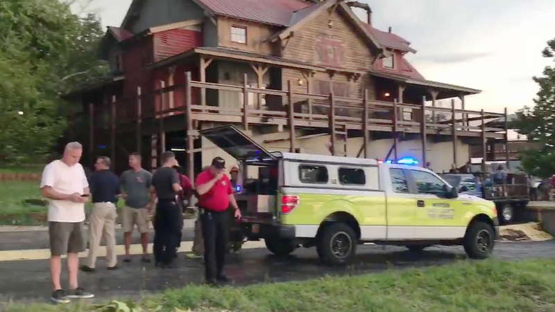The vessel sank after it was caught in a storm on Thursday at Table Rock Lake