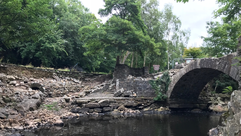 Swan Park was extensively damaged by flash flooding in August last year
