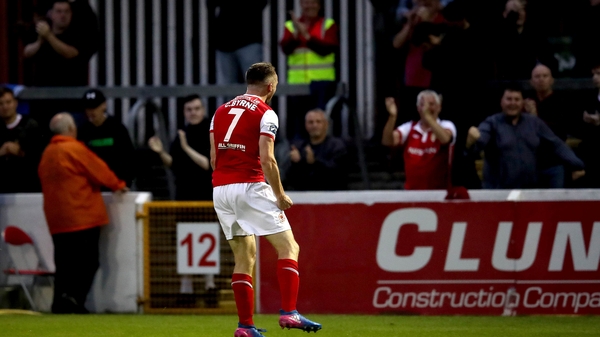 St Pat's Conan Byrne celebrates his winner