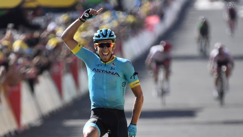 Spain's Omar Fraile.