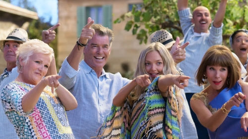 The soundtrack to Mamma Mia: Here We Go Again has topped the Irish album chart