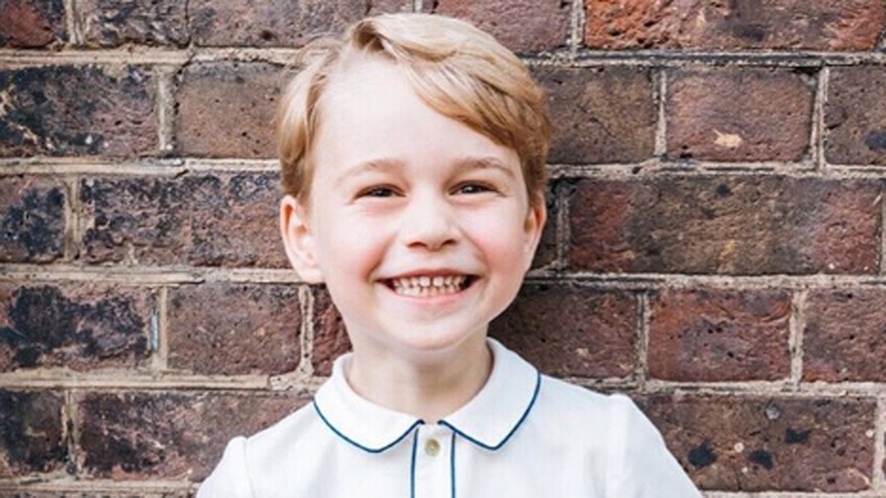 Prince George turns five. Instagram/KensingtonRoyal