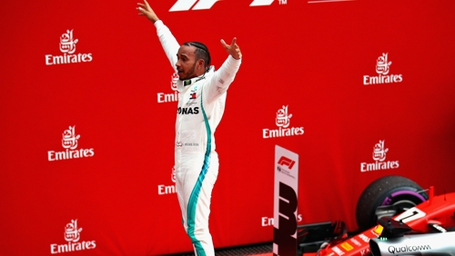 Lewis Hamilton is now 17 points ahead of Sebastian Vettel
