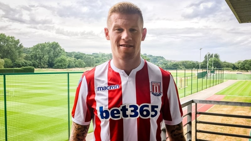 James McClean. Photo: Stoke City FC