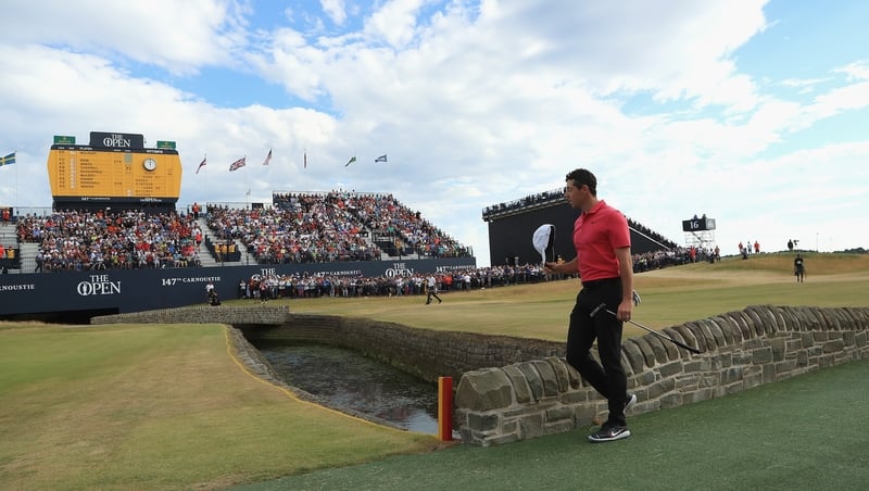 Rory McIlroy was right in the thick of it on the final day