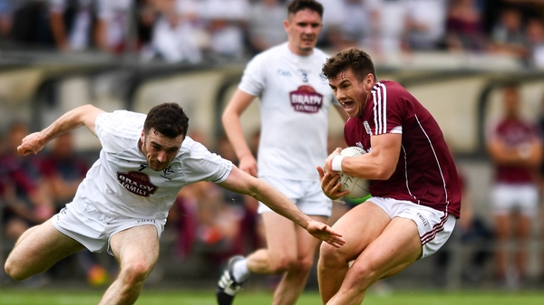 Shane Walsh in action against Kildare