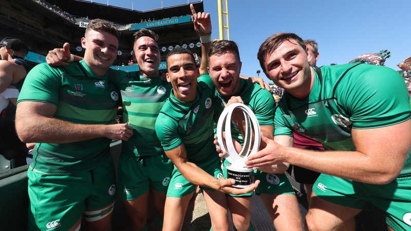 The Ireland men's Sevens team
