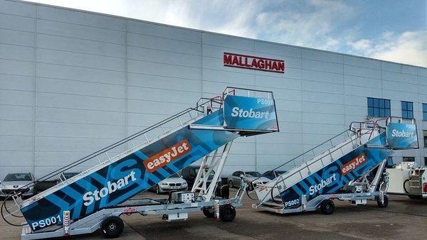 Mallaghan Engineering designs, manufactures and supplies ground support equipment for the global aviation industry (Pic: Facebook)