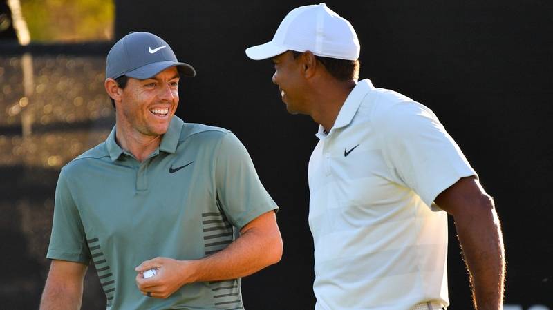 Rory McIlroy: "I wouldn't say we're worried about him, but he's one of those guys that's always in with a shot."