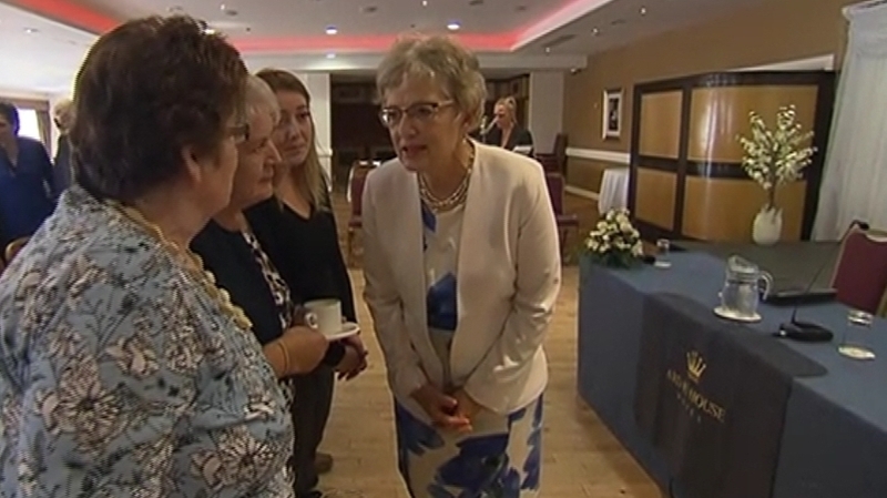 Katherine Zappone outlined her thoughts on the issue to a meeting in Tuam this evening