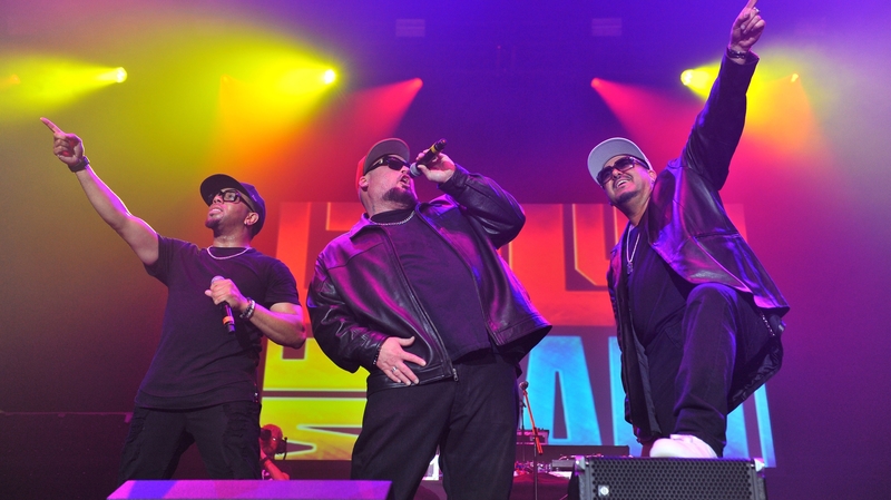 Color Me Badd (and black and blue): Adam Emil, Bryan Abrams, Mark Calderon