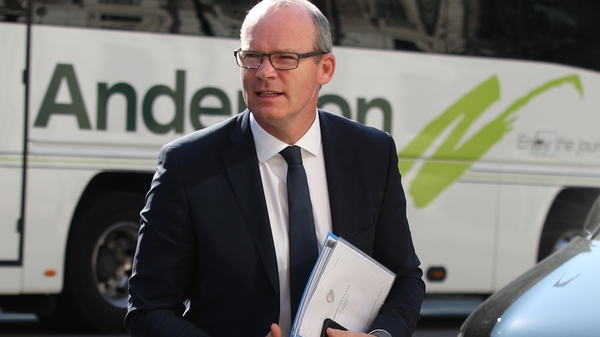 Simon Coveney said Ireland would support an extension to the Article 50 timetable if asked