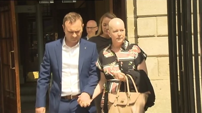 Ruth Morrissey and her husband Paul are suing the HSE and Quest Diagnostics Ireland