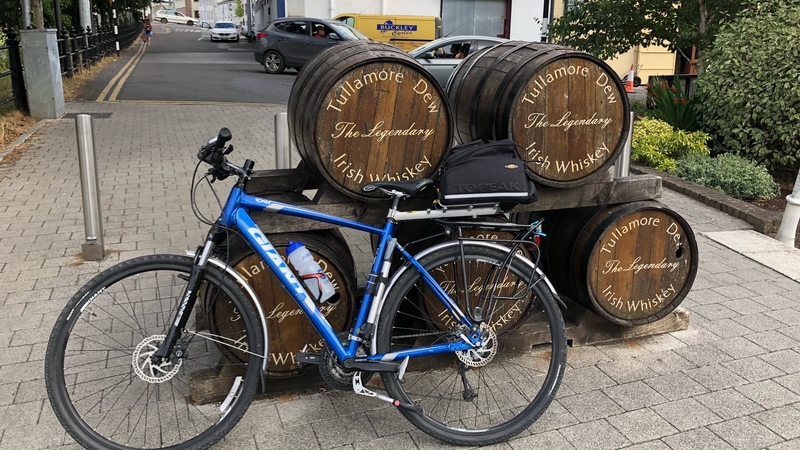 Cian finishes the day at Tullamore Dew
