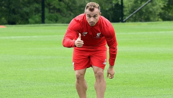 Xherdan Shaqiri will look to make his mark at Anfield