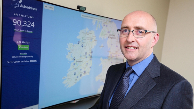 Pat Donnelly, Managing Director of Autoaddress, tells Petula Martyn the company processed 100 million Eircode address look-ups on behalf of its customers last year
