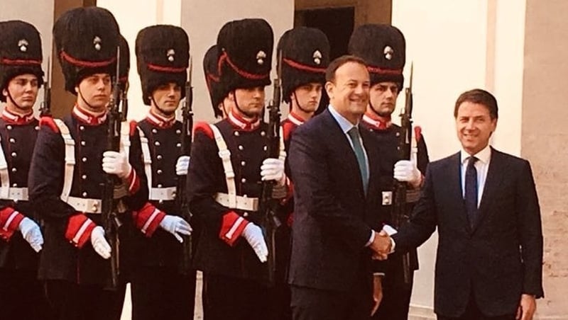 Today's meeting ends a week-long tour by Leo Varadkar