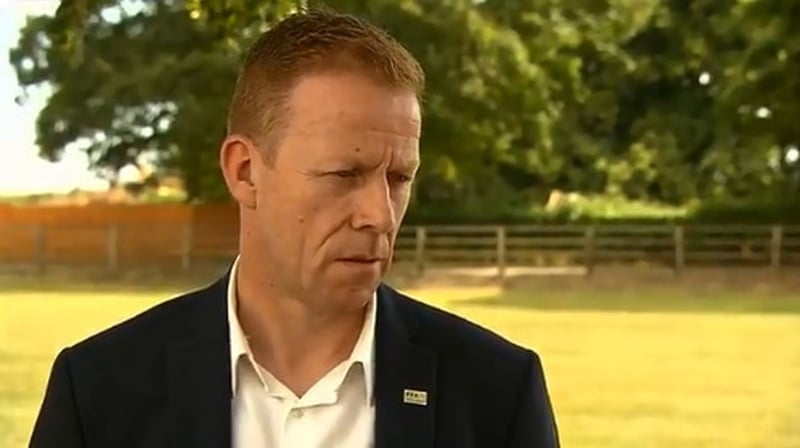 Stephen McGuinness of the PFAI called for John Delaney to discuss the players' fund with them