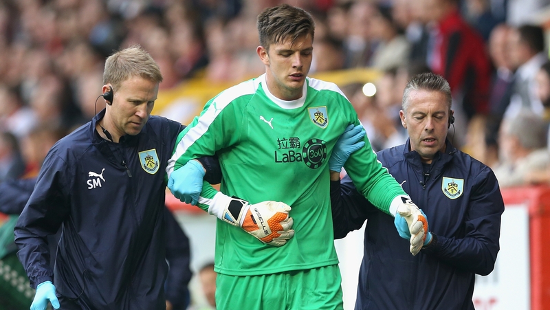 Nick Pope has had surgery on a shoulder injury