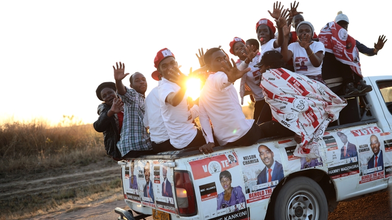 Zimbabweans go to the polls to vote for a new president in the first election since Robert Mugabe was ousted from power last year. Photo: Dan Kitwood/ Getty Images