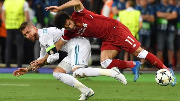 Sergio Ramos's controversial challenge on Mo Salah in the Champions League final