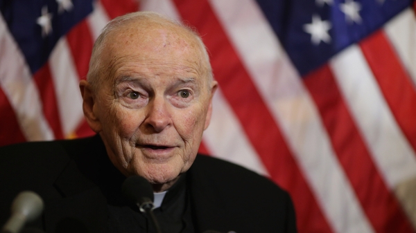 Former US Cardinal Theodore McCarrick