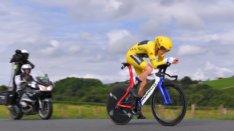 Geraint Thomas is on the verge of claiming his first Tour de France win