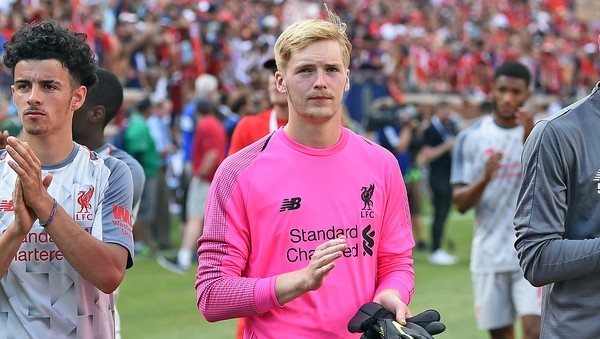Cork-born goalkeeper Caoimhin Kelleher