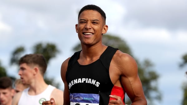 Leon Reid in action