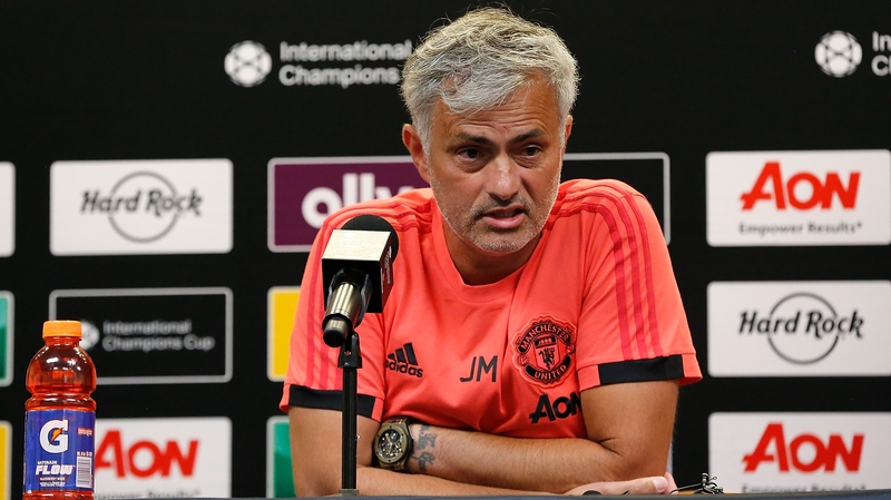 Mourinho has been downbeat on United's pre-season tour