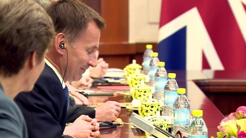 Jeremy Hunt got his wife's nationality wrong