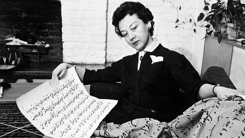 Pioneering textile designer Lucienne Day, the subject of a new exhibition at Dublin Castle