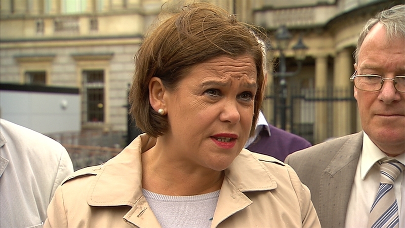 Mary Lou McDonald said it is not an ideal scenario nor the ideal climate for a referendum