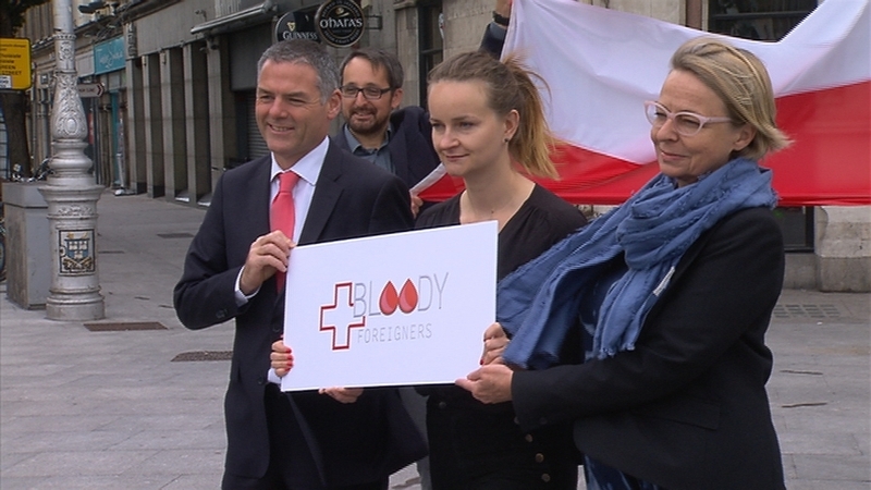 Donors have been visiting clinics in Dublin and Cork throughout the day