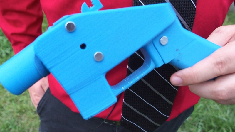 3D printed gun (file image)