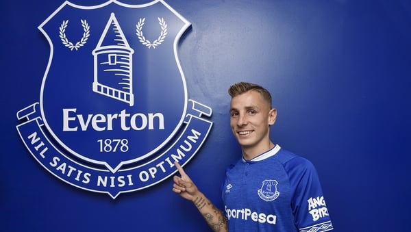 Lucas Digne has joined Everton