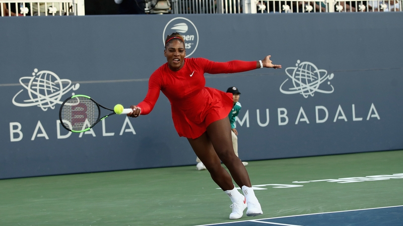Serena Williams could only win one game throughout the two-set encounter
