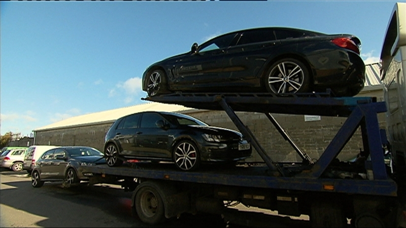 CAB confiscated 31 luxury high end cars deemed to be the proceeds of crime