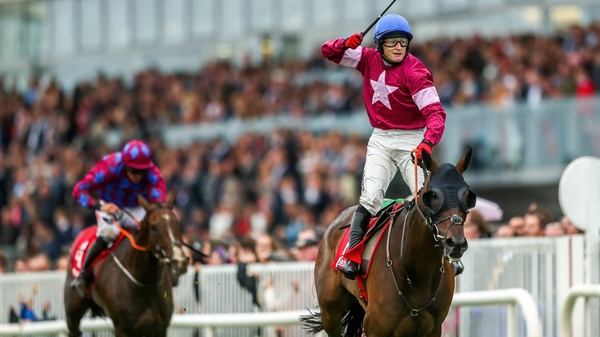 Mark Enright rode Clarcam to victory in the 2018 Galway Plate in Ballybrit