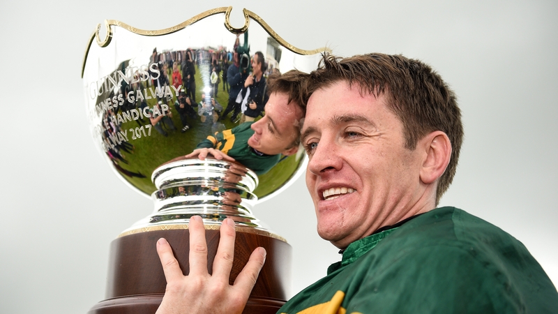 Barry Geraghty is a strong shout to win a second Galway hurdle in a row