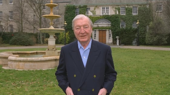Charlie Haughey outside Abbeville