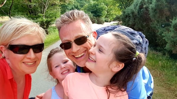Gregg Marsh with his family