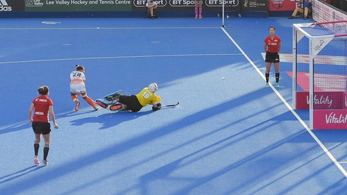 Ayeisha McFerran denies India's Rani