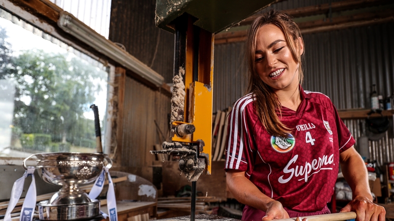 Galway take on Dublin in the knockout stages of the All-Ireland camogie championship.