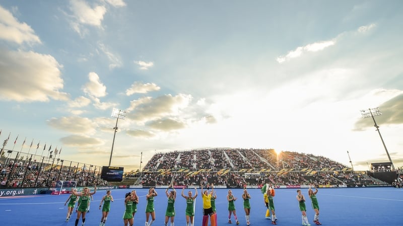 Ireland celebrate their shootout victory