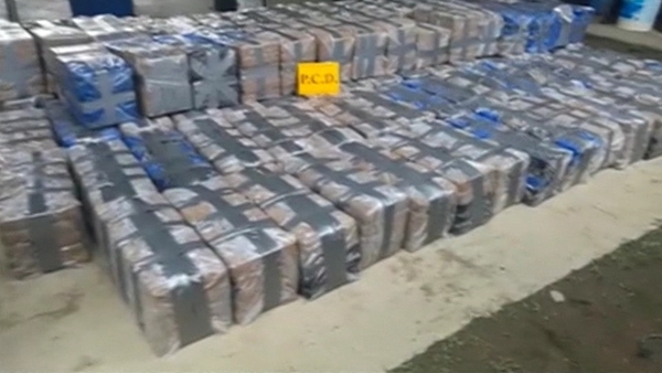 The drugs were found on a four-motor boat known as a low-profile vehicle