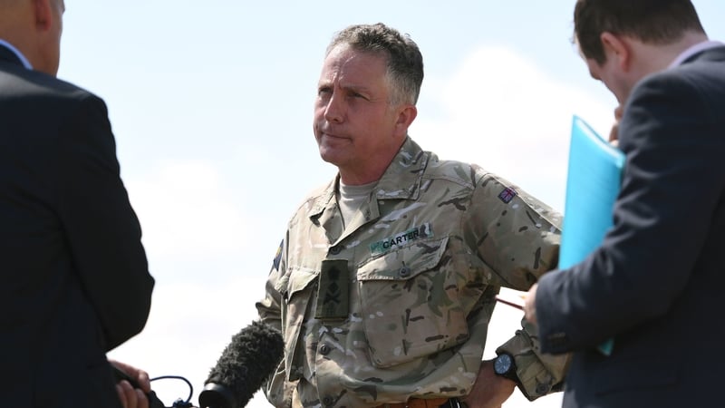 Gen Nick Carter pledged to protect soldiers from vexatious claims