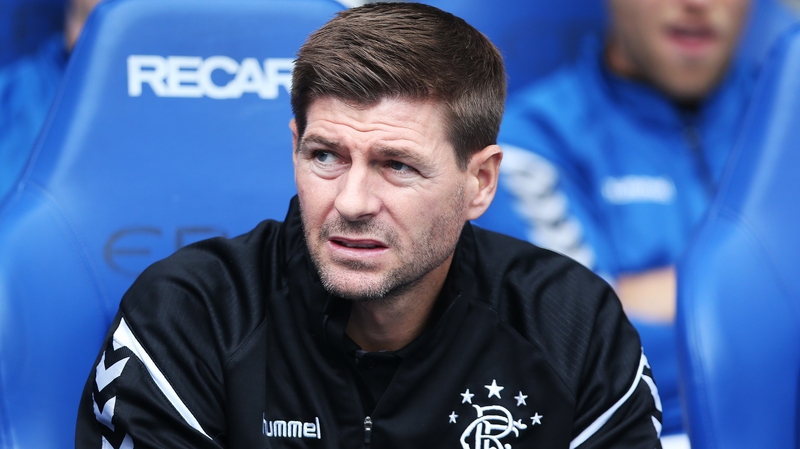 Steven Gerrard: "As a club we don't condone that type of behaviour, we don't want to see scenes like that."