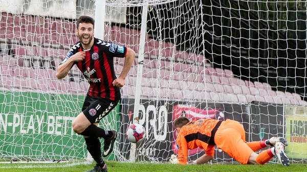 Kevin Devaney opened the scoring for Bohs at Dalymount Park